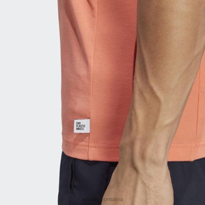 Adidas Coral Boston Marathon 2023 realizat cu tricou de alergare naturală bărbați coral 2JBN20447