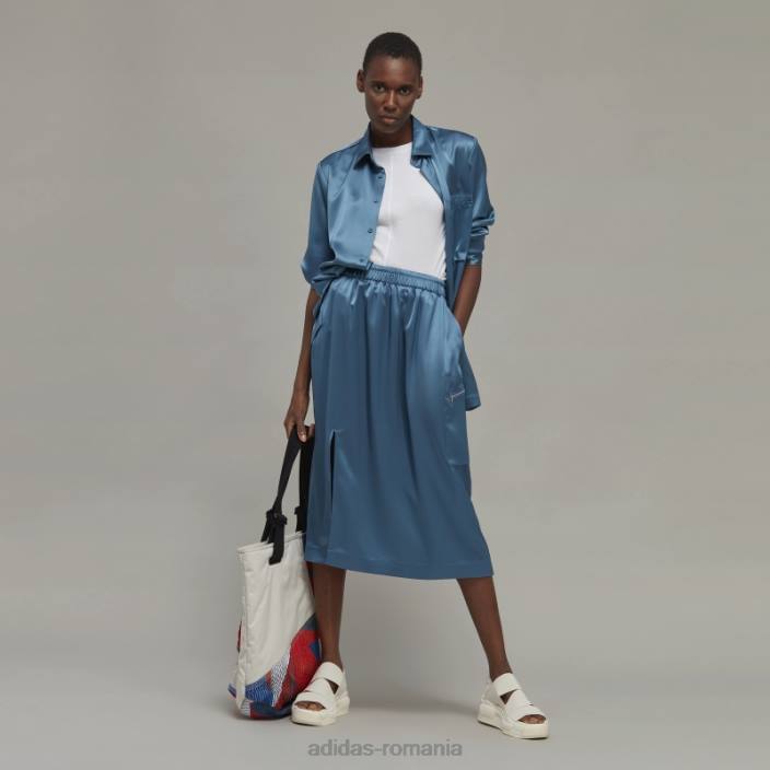 Adidas Top cu mânecă lungă din mătase tehnologie y-3, elegant bărbați2JBN17224