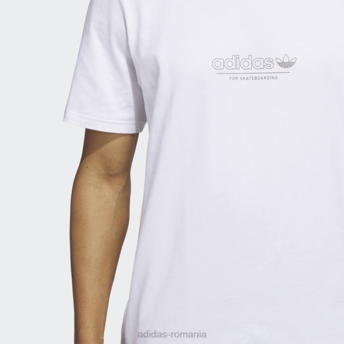 Adidas Tricou cu mânecă scurtă 4.0 alb adidas bărbați alb/măsliniu 2JBN20700