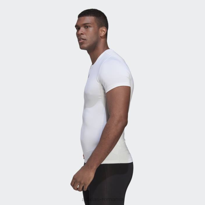 Adidas Tricou de antrenament techfit alb bărbați alb 2JBN20372