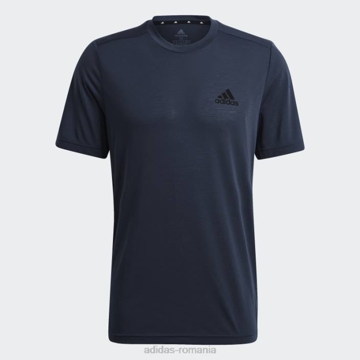 Adidas aeroready conceput pentru a muta feelready sport tricou bleumarin bărbați bleumarin/negru 2JBN20149