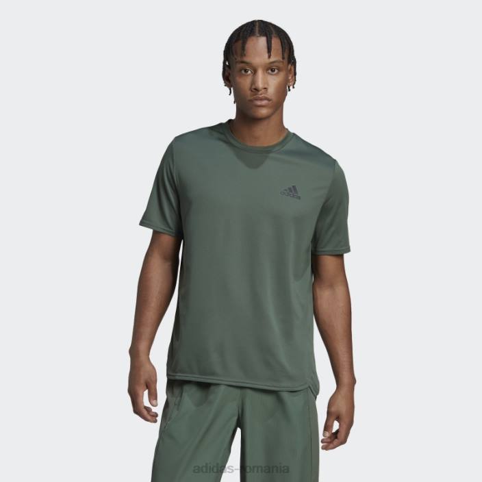 Adidas aeroready conceput pentru mișcare tee oxid verde bărbați oxid verde 2JBN20533