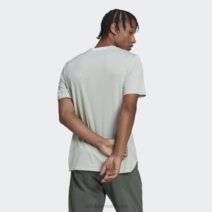 Adidas aeroready conceput pentru mișcare tricou verde adidas bărbați verde 2JBN20730