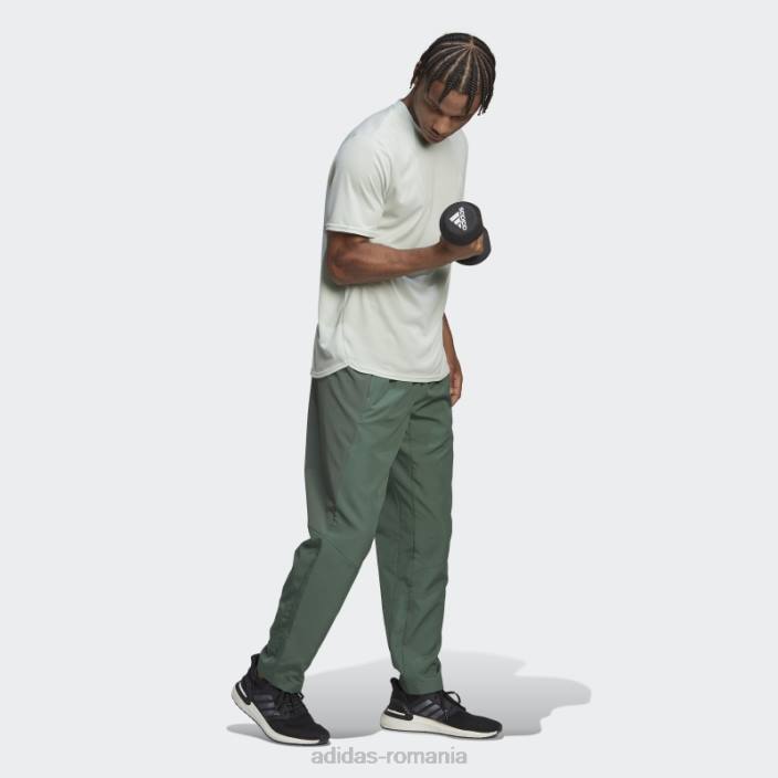 Adidas aeroready conceput pentru mișcare tricou verde adidas bărbați verde 2JBN20730