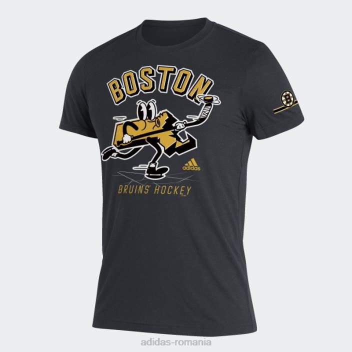 Adidas bruins tee black melange bărbați black melange/multi 2JBN20227