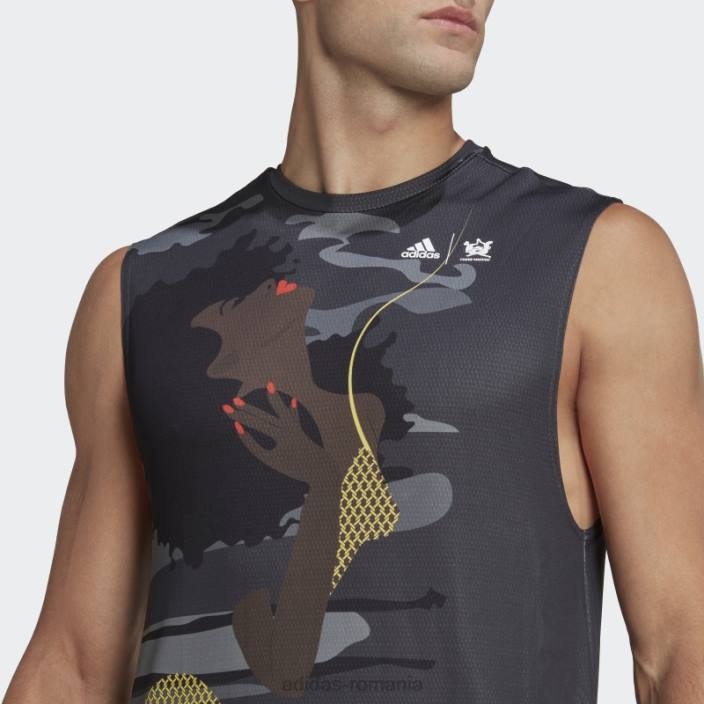 Adidas carbon tenis new york tricou fără mâneci (gen neutru) adidas bărbați carbon 2JBN20499