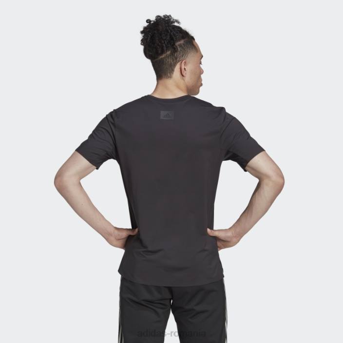 Adidas cel mai bun tricou de antrenament fashion negru bărbați negru 2JBN20213