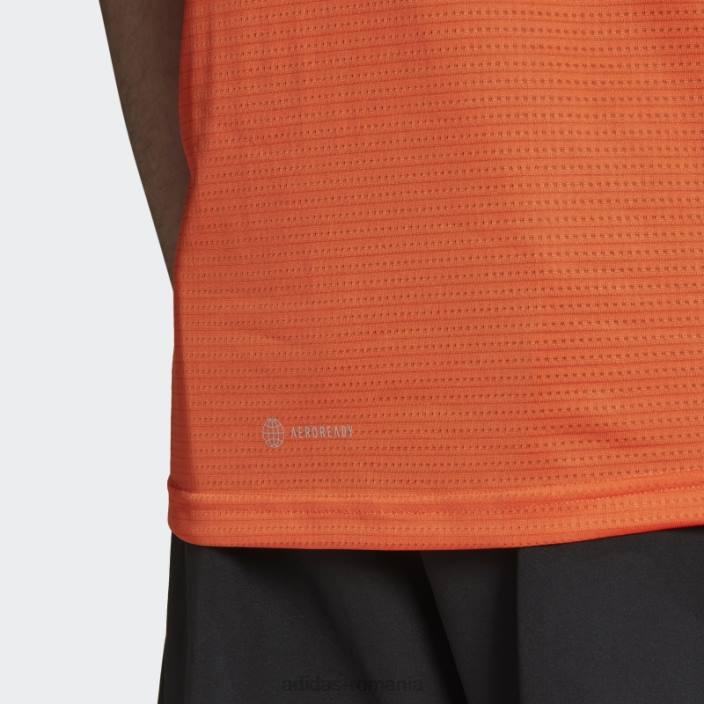 Adidas deține tricou portocaliu bărbați portocaliu/argintiu 2JBN20204