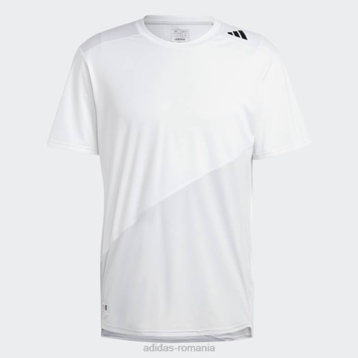 Adidas făcut pentru a fi refăcut running tee dash grey bărbați alb/gri liniuță 2JBN20615