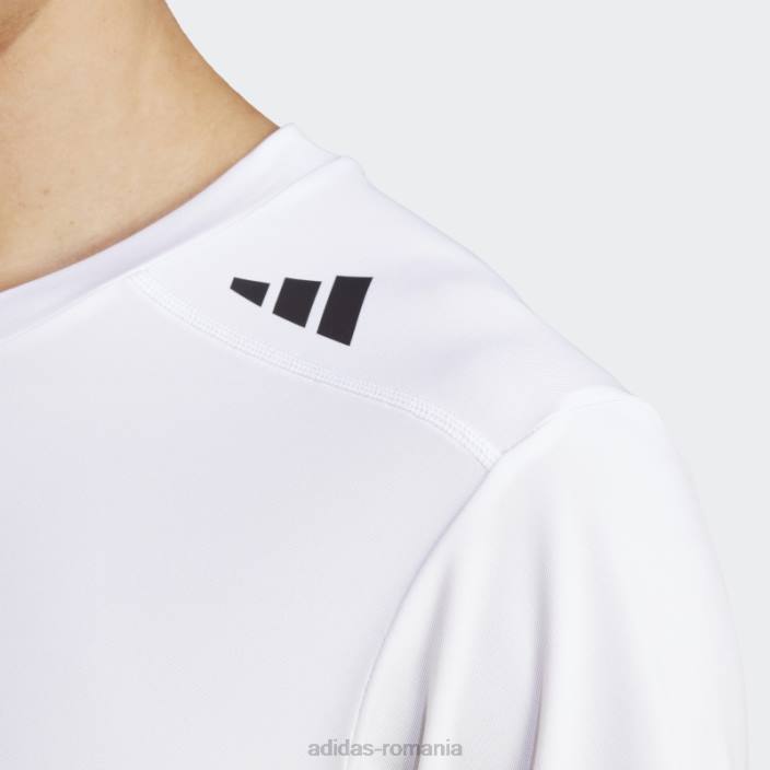 Adidas făcut pentru a fi refăcut running tee dash grey bărbați alb/gri liniuță 2JBN20615