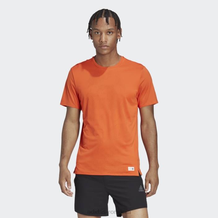 Adidas făcut pentru a fi refăcut running tee portocaliu bărbați portocale 2JBN20498