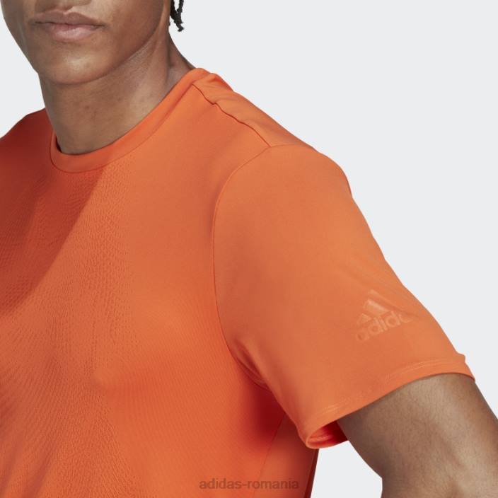 Adidas făcut pentru a fi refăcut running tee portocaliu bărbați portocale 2JBN20498