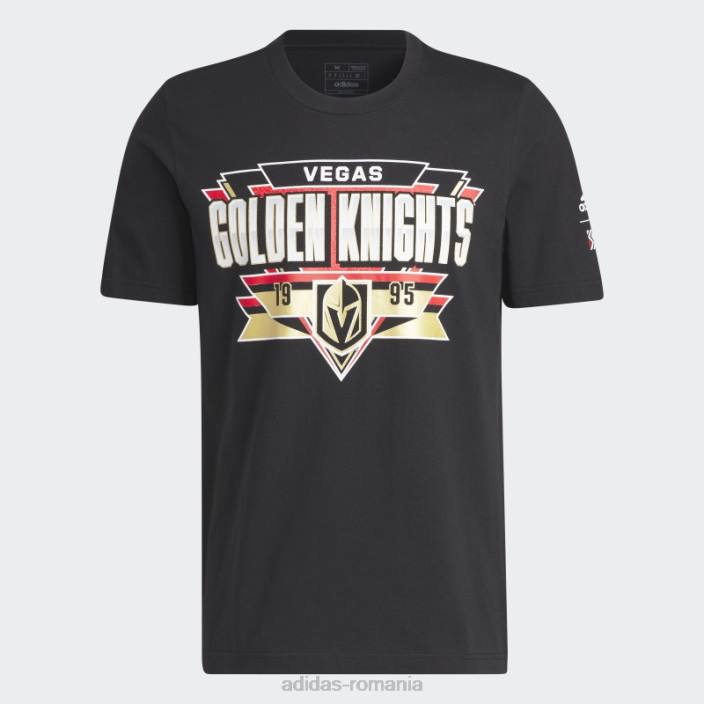 Adidas golden Knights playmaker tee nhl-lvs-5vd fierbinte bărbați negru/nhl-lvs-5vd 2JBN20617