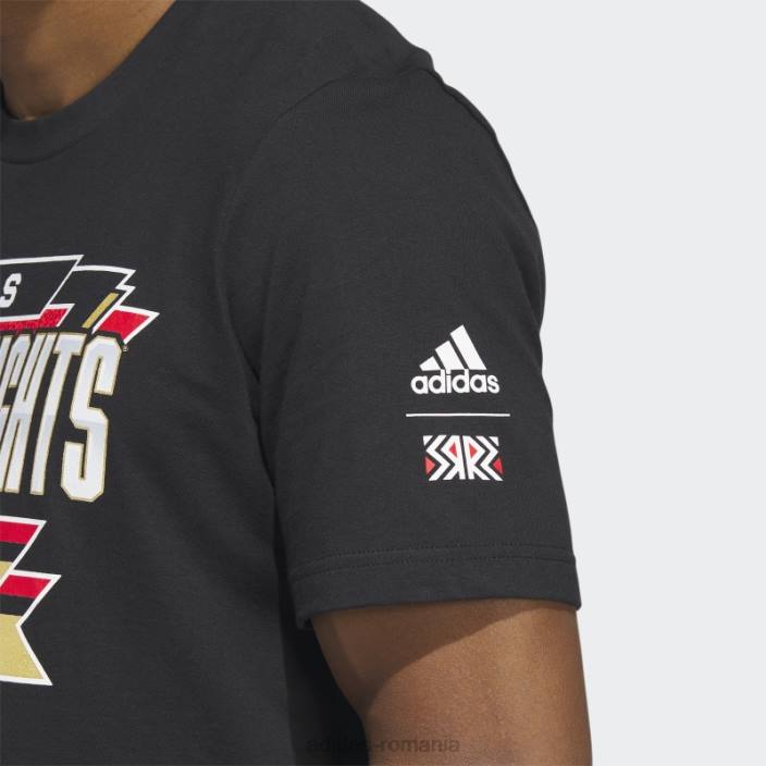 Adidas golden Knights playmaker tee nhl-lvs-5vd fierbinte bărbați negru/nhl-lvs-5vd 2JBN20617