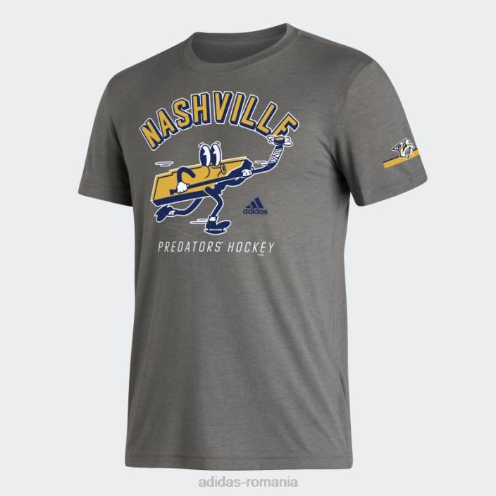 Adidas prădători tee core heather bărbați miez heather/nhl-npr-51q 2JBN20551