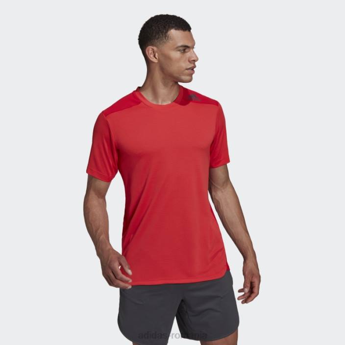 Adidas roșu conceput pentru antrenamentul cald.rdy hiit tee adidas bărbați roșu 2JBN20169