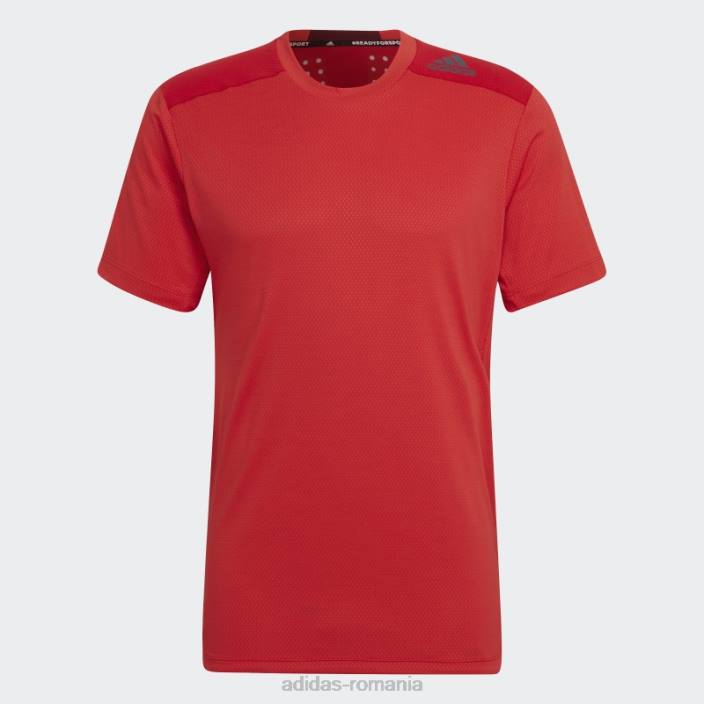 Adidas roșu conceput pentru antrenamentul cald.rdy hiit tee adidas bărbați roșu 2JBN20169