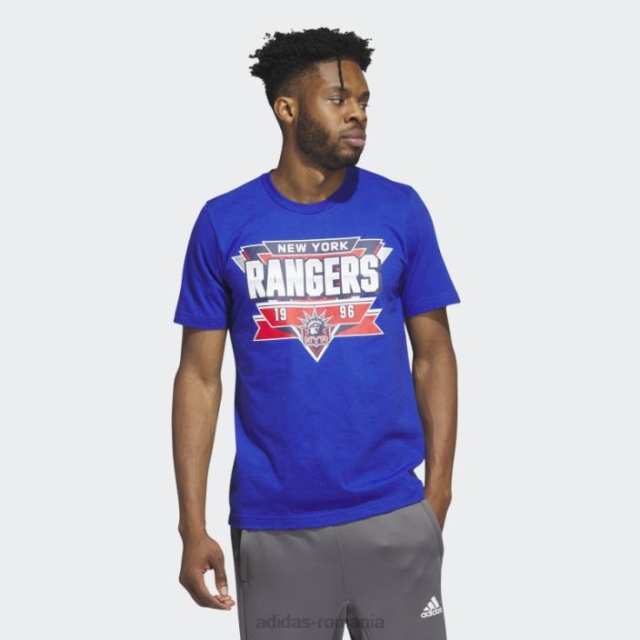Adidas tricou adidas Rangers albastru regal bărbați albastru regal/multi 2JBN20625