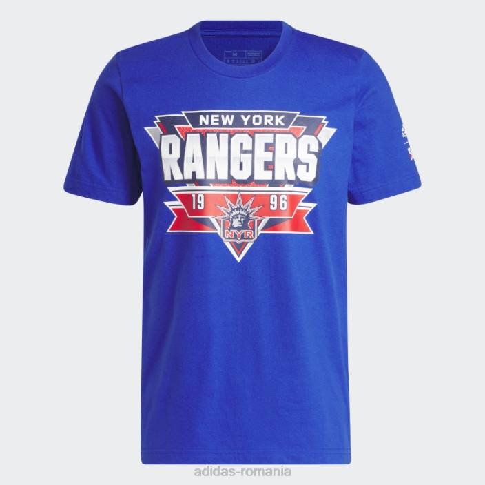 Adidas tricou adidas Rangers albastru regal bărbați albastru regal/multi 2JBN20625