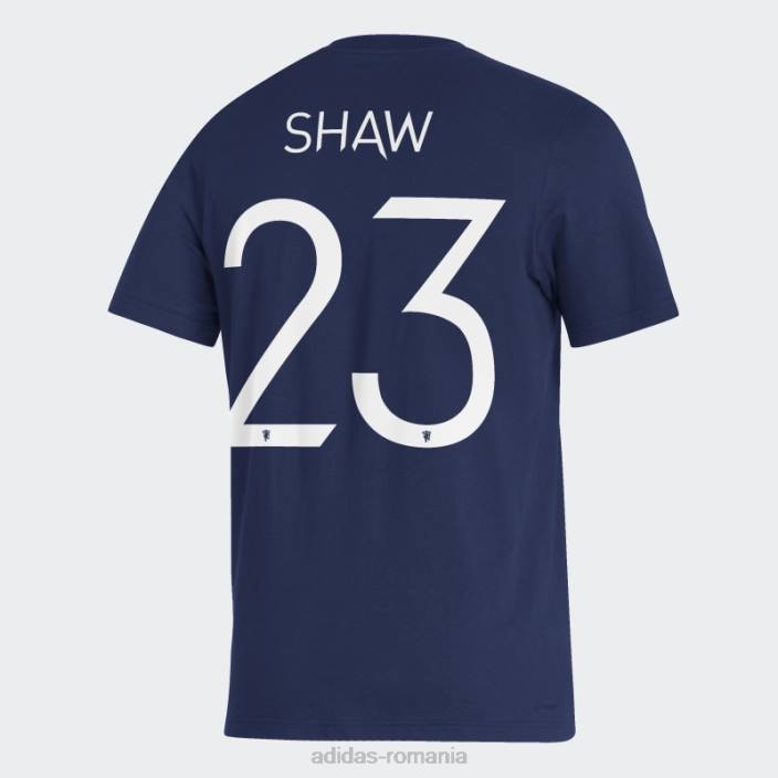 Adidas tricou adidas pentru jucători manchester united bleumarin bărbați navy/soccr-mua-smv 2JBN20721