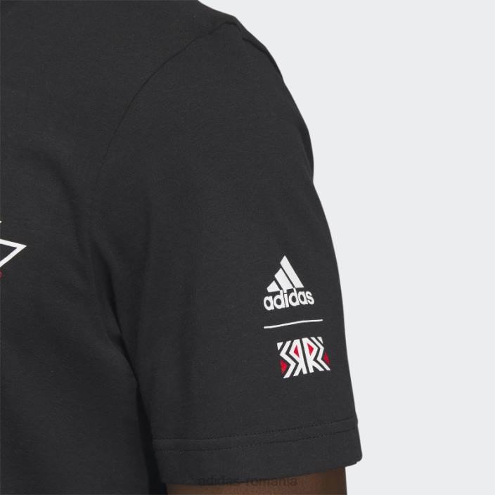Adidas tricou blackhawks playmaker negru adidas bărbați negru/multi 2JBN20214