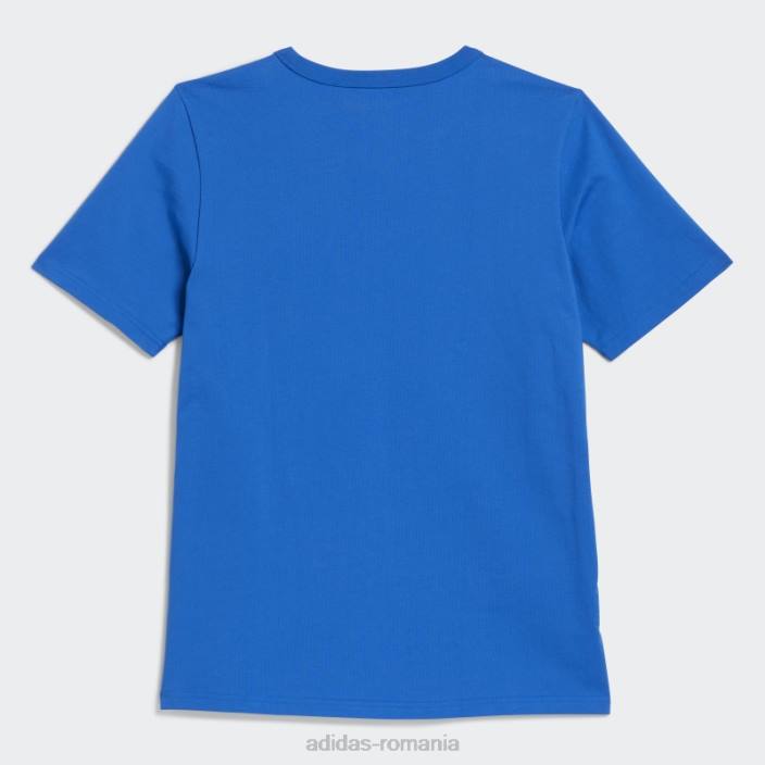 Adidas tricou cu buzunar grea shmoofoil pasăre albastră adidas bărbați pasăre albastră/albă 2JBN20541