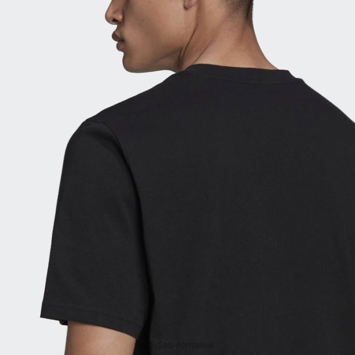Adidas tricou cu logo futbol negru bărbați negru 2JBN20618