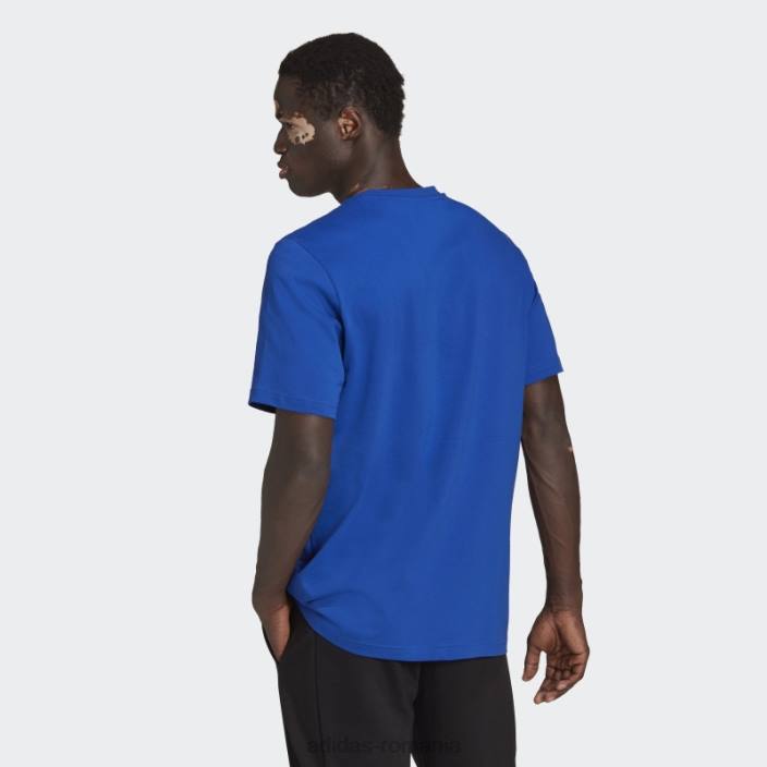 Adidas tricou cu logo mare essentials albastru regal bărbați albastru regal/alb 2JBN20360