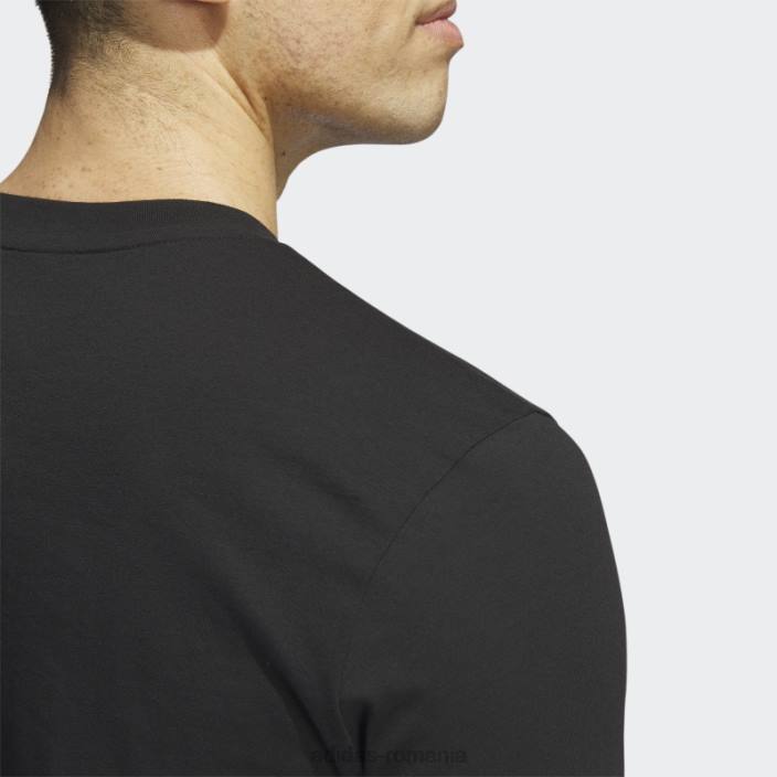 Adidas tricou cu mânecă lungă Black Sun Devils bărbați negru/multi 2JBN20692