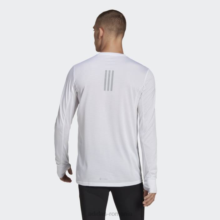 Adidas tricou cu mânecă lungă, alb adidas bărbați alb 2JBN20658
