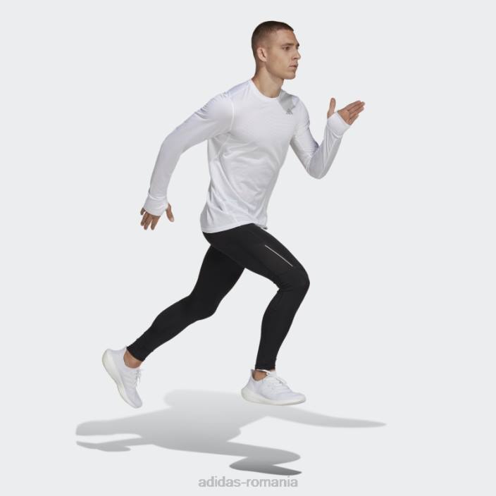 Adidas tricou cu mânecă lungă, alb adidas bărbați alb 2JBN20658