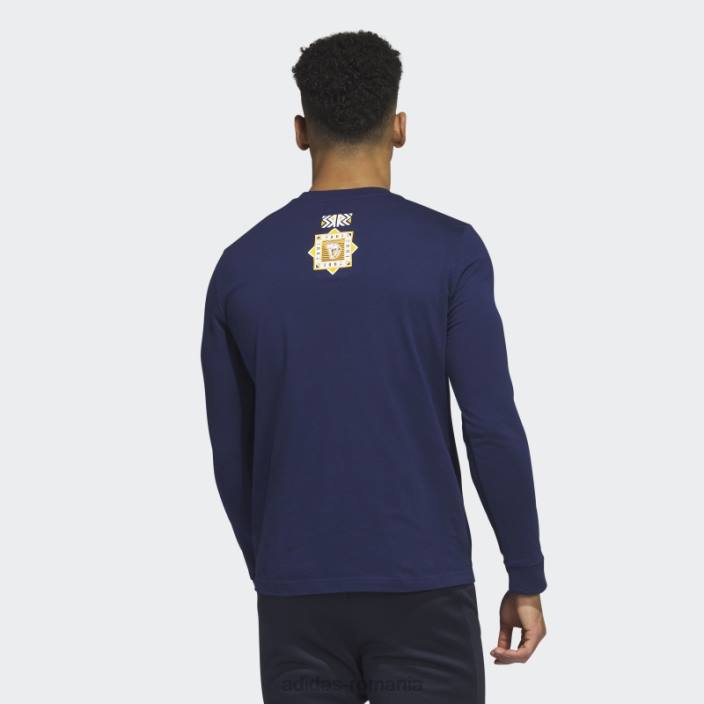 Adidas tricou cu mânecă lungă de la prădători bleumarin bărbați navy/nhl-npr-51q 2JBN20590