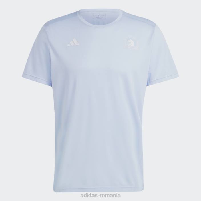 Adidas tricou de alergare blue Dawn Boston Marathon adidas bărbați zori albastre 2JBN20265