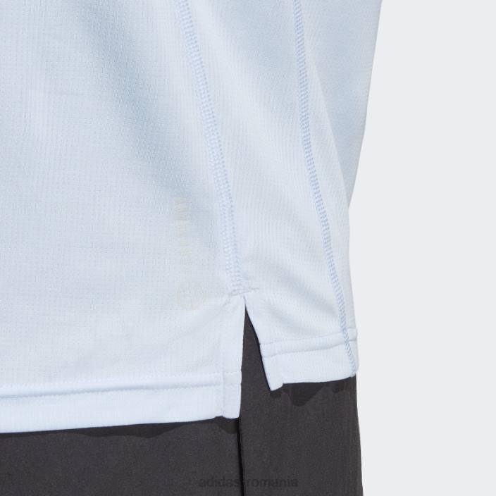 Adidas tricou de alergare blue Dawn Boston Marathon adidas bărbați zori albastre 2JBN20265