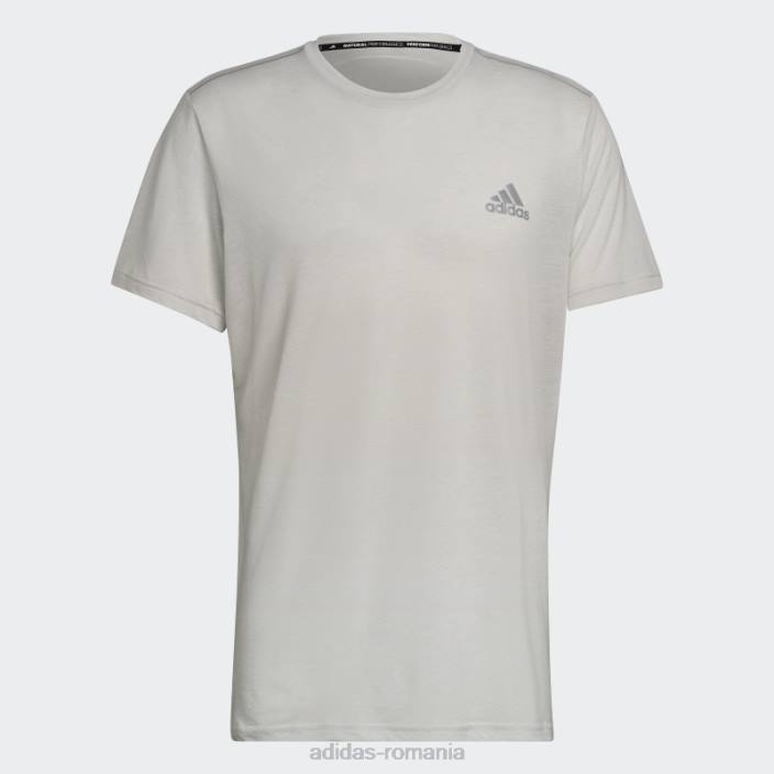 Adidas tricou de alergare din aluminiu x-city bărbați aluminiu 2JBN20296