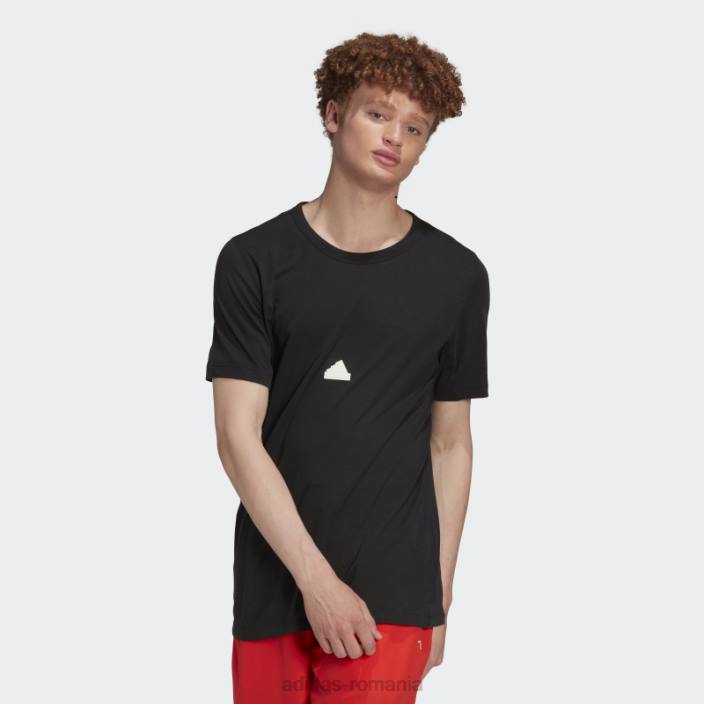 Adidas tricou elegant negru bărbați negru 2JBN20407