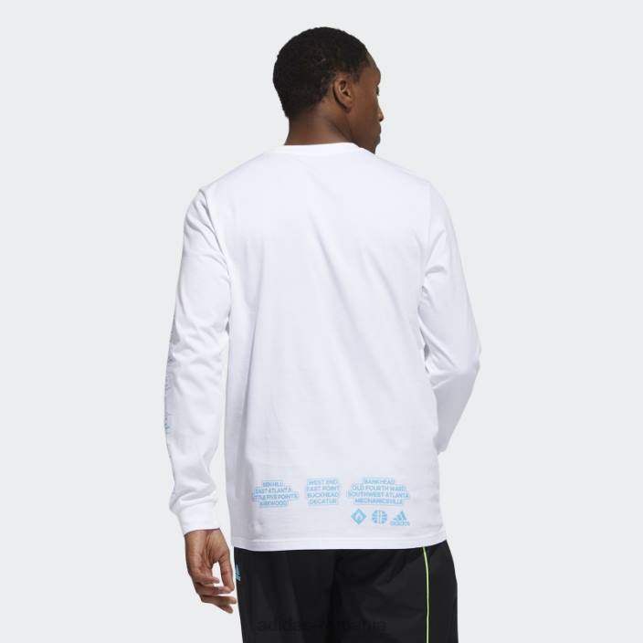 Adidas tricou grafic alb adidas bărbați alb 2JBN20631
