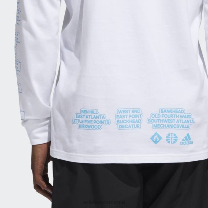 Adidas tricou grafic alb adidas bărbați alb 2JBN20631