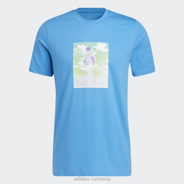 Adidas tricou grafic boost rocket albastru adidas bărbați albastru 2JBN20226