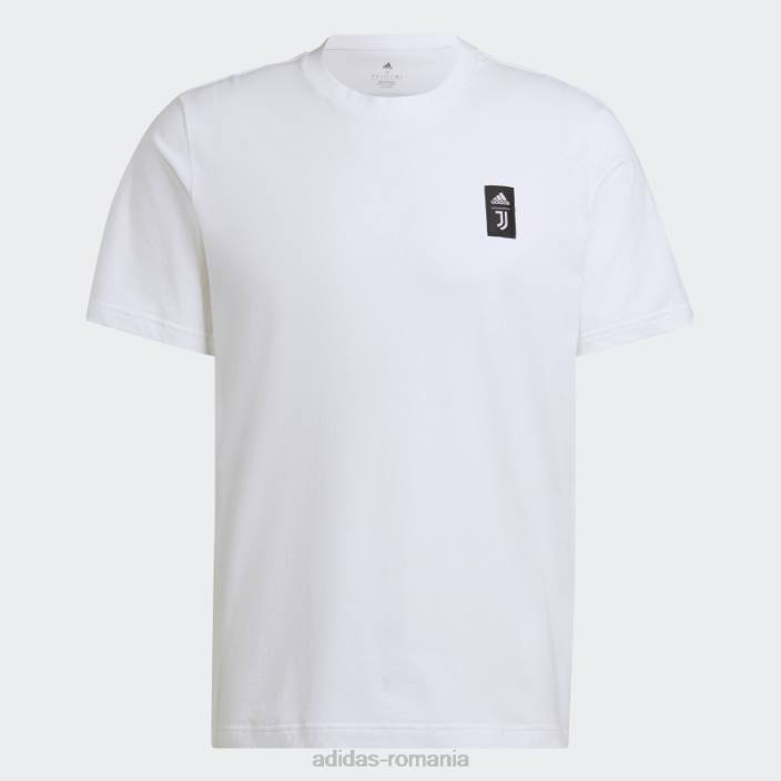 Adidas tricou grafic juventus alb bărbați alb 2JBN20419