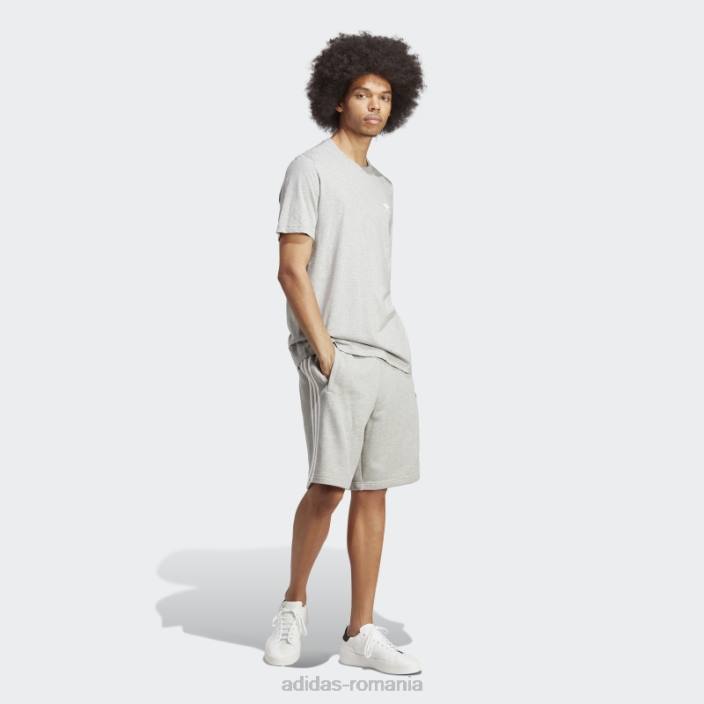Adidas tricou gri mediu trefoil essentials adidas bărbați gri mediu 2JBN20595