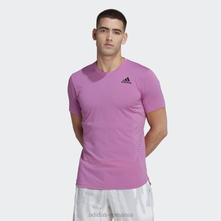 Adidas tricou lila tenis new york freelift bărbați liliac 2JBN20200
