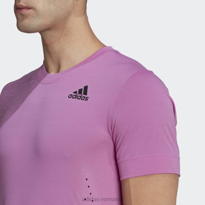 Adidas tricou lila tenis new york freelift bărbați liliac 2JBN20200