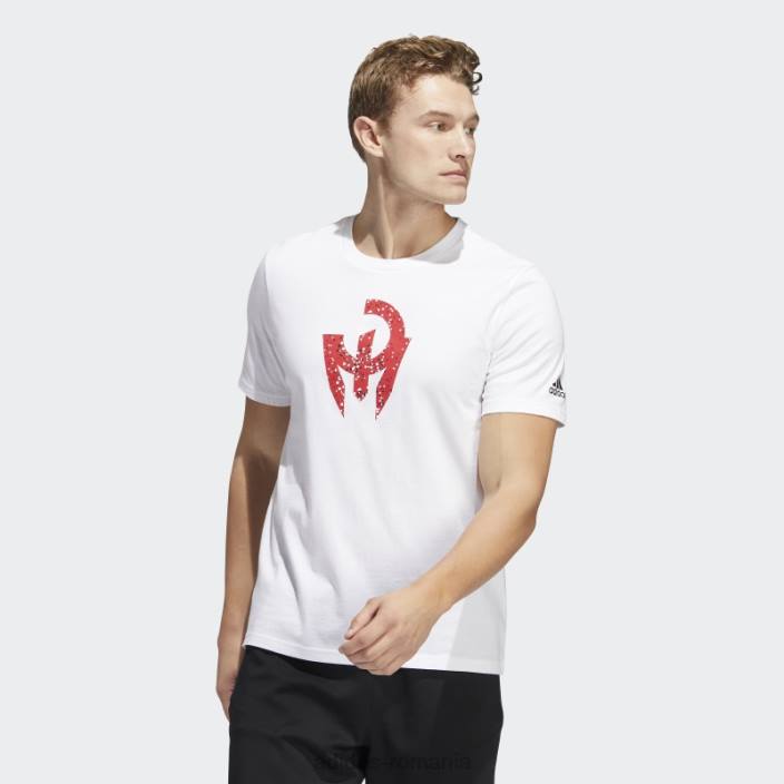 Adidas tricou mahomes alb bărbați alb 2JBN20324