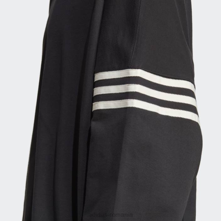 Adidas tricou negru adicolor neuclassics cu mânecă lungă bărbați alb negru 2JBN20417