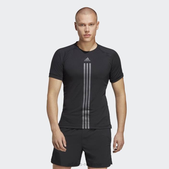 Adidas tricou negru alphastrength bărbați negru 2JBN20440