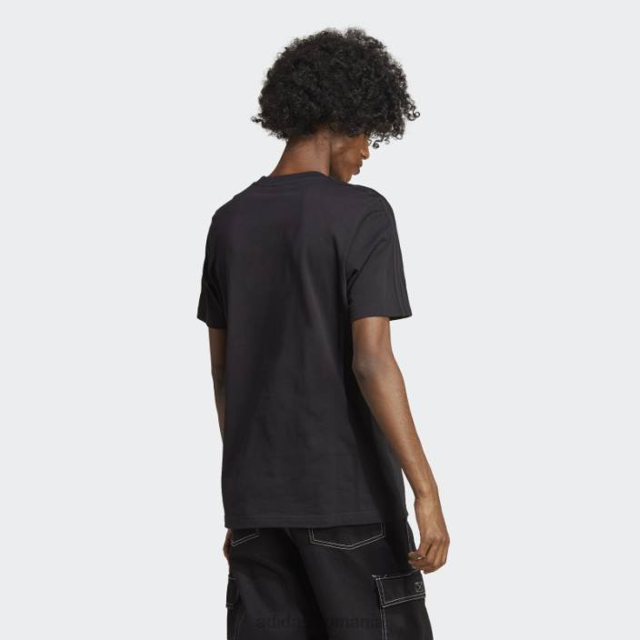 Adidas tricou negru cu limbă camo cu grafică adidas bărbați negru 2JBN20193