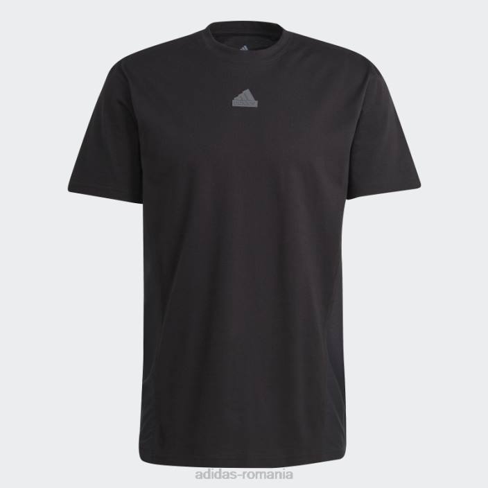 Adidas tricou negru de evadare a orașului adidas bărbați negru 2JBN20373