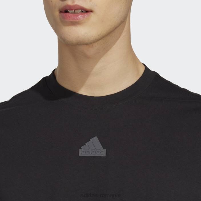 Adidas tricou negru de evadare a orașului adidas bărbați negru 2JBN20373