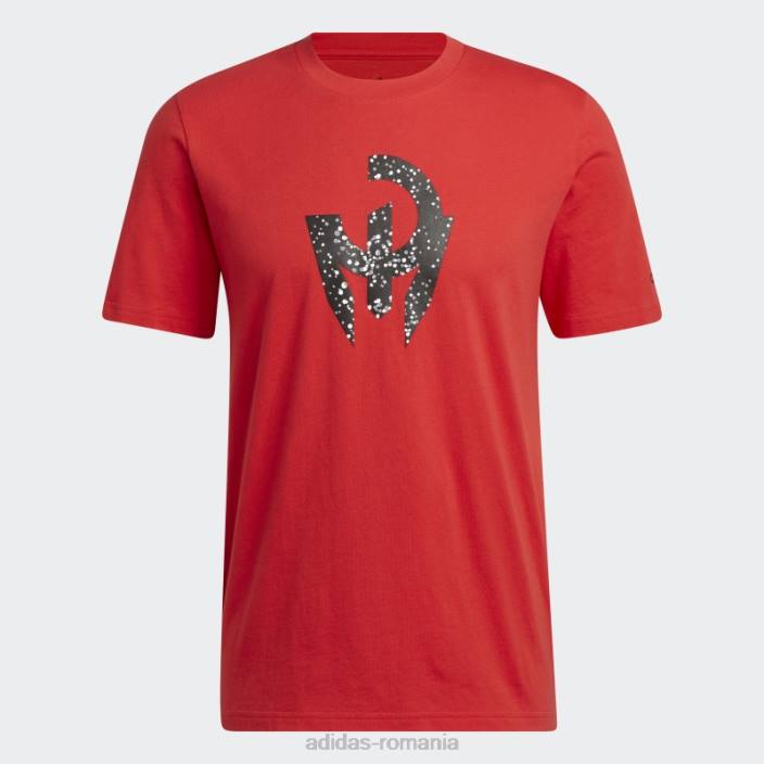 Adidas tricou roșu Mahomes bărbați roșu 2JBN20290